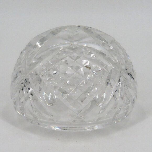 Waterford Crystal Glass Ireland Diamond Cut Paperweight Executive Office Desk - Picture 6 of 13